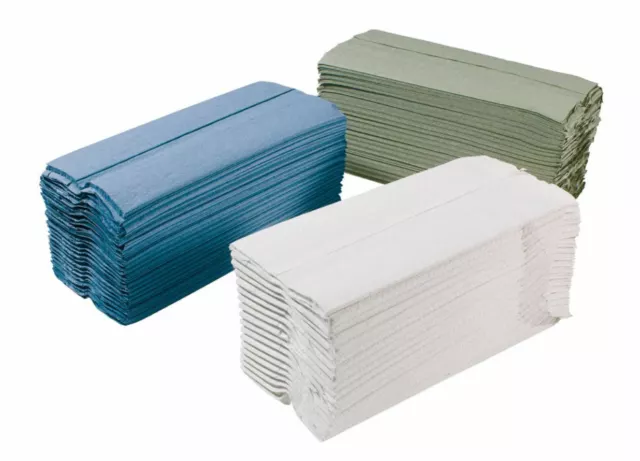 240 480 Paper Hand Towels C fold tissues Multi Fold Premium Quality Single Ply