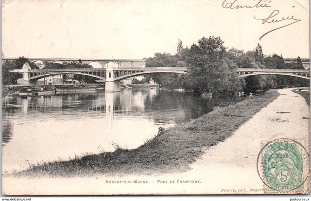 94 NOGENT-SUR-MARNE - Pont de Champigny PAST/6693