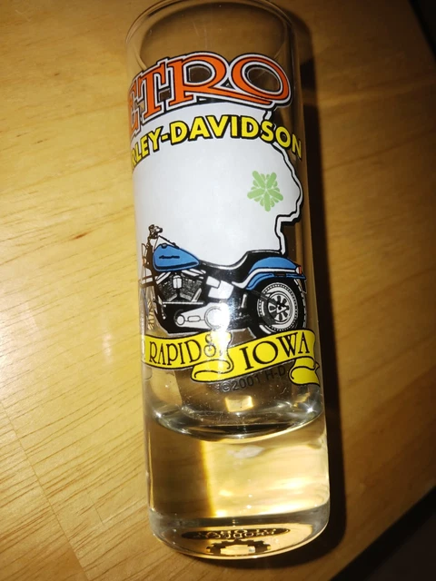 harley davidson shot glass set
