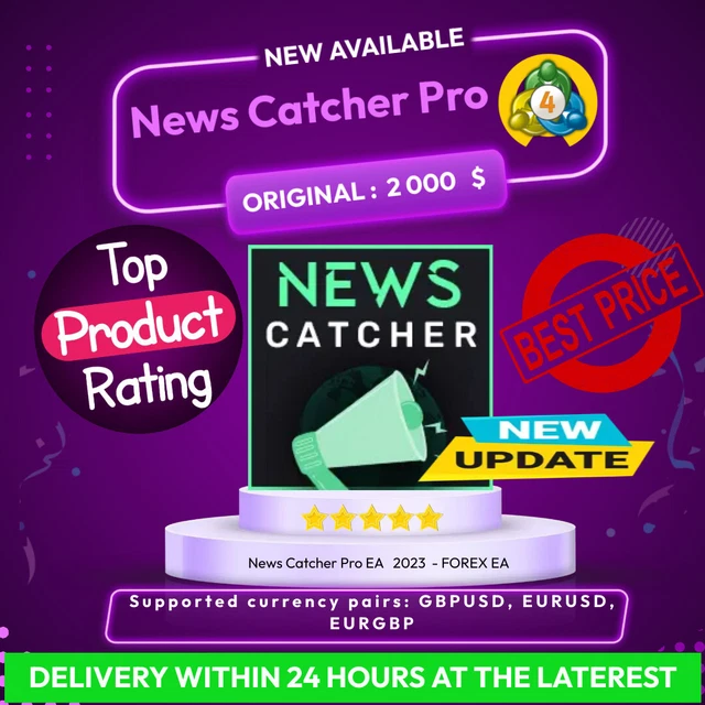 🔥NEW🔥EA News Catcher Pro V3.34 MT4 -  BIG UPDATE