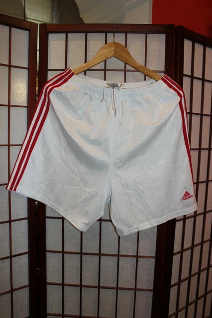 Pantaloncini adidas rossi e bianchi top