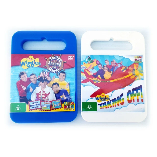 THE WIGGLES TAKING Off DVD + Sailing Around the World DVD ABC Kids