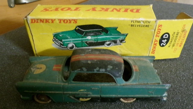 DINKY TOYS PLYMOUTH Belvedere, Rolls Royce Silver Wraith EUR 15,00 - FR