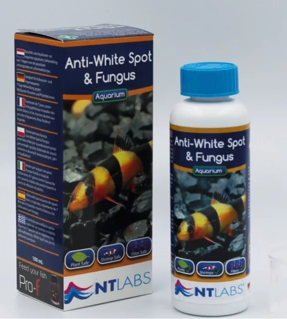 NT Labs Anti-white Punkt & Pilze Behandlung 100ml Tropisch & Coldwater Aquarium