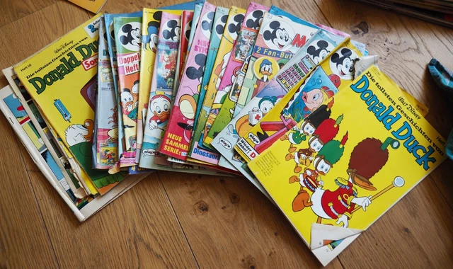 Micky Maus und Donald Duck Hefte Konvolut