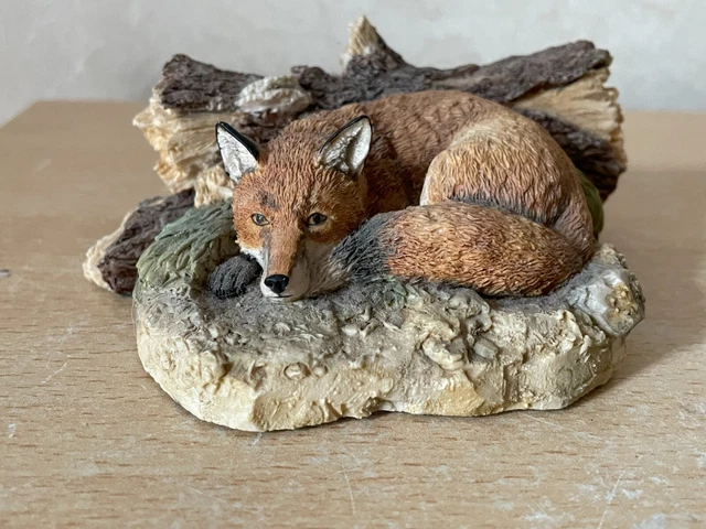 Border Fine Arts Ltd Edition ‘FOX’  1991 by D.Walton Fox laying down model 142
