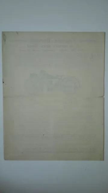 Prospectus Catalogue Brochure Moto FRANCIS BARNETT 1925 2