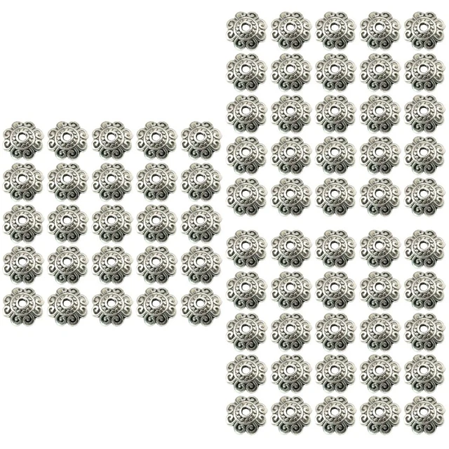 300 Stück Legierung Perle Anhänger DIY Charms Schmuckherstellung Zubehör für
