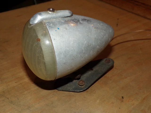 Feu Avant CIBIE Pour Vélo Ancien – Modèle SOUBITEZ, Fabrication Française, Beige