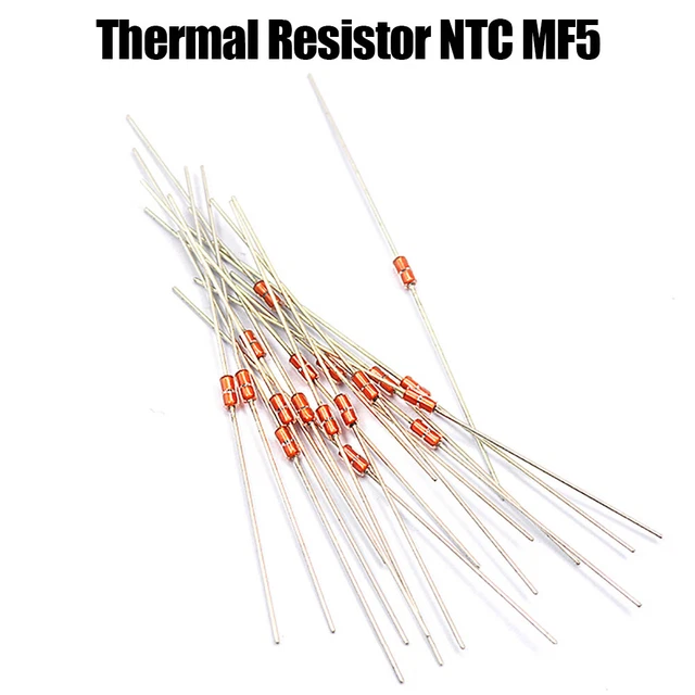 20PCS THERMAL RESISTOR NTC MF58 3950 B 5% 10K 50K 100K Ohm R Thermistor ...