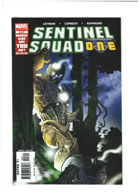 Sentinel Squad ONE #3 NM- 9.2 Marvel Comics 2006 John Layman