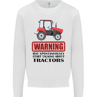 May Talking About Tractors Funny Farmer Mens Sweatshirt Jumper