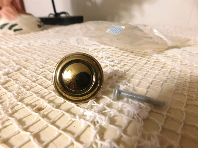 Amerock Antique Brass Knob/Pull, Bp7681-R1, 1 1/8", 3/4" Standout