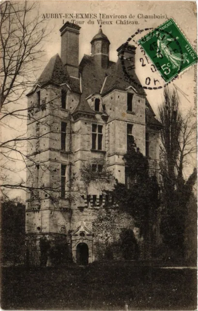 CPA AK AUBRY-en-EXMES - L'Env. de CHAMBOIS - La Tour du Vieux Chateau (355871)