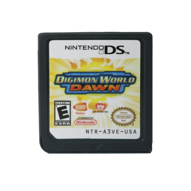 DIGIMON WORLD DAWN (Nintendo DS,2007)Game Card For DS 2DS 3DS Mother's