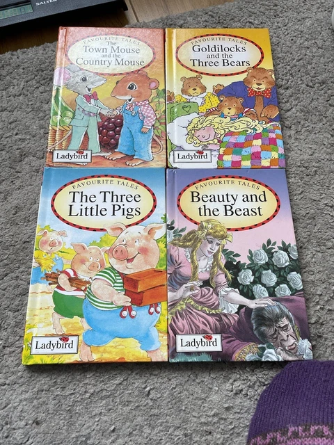 LADYBIRD BOOK SERIES 606D Well Loved Tales 4 Books Inc The Three Little ...