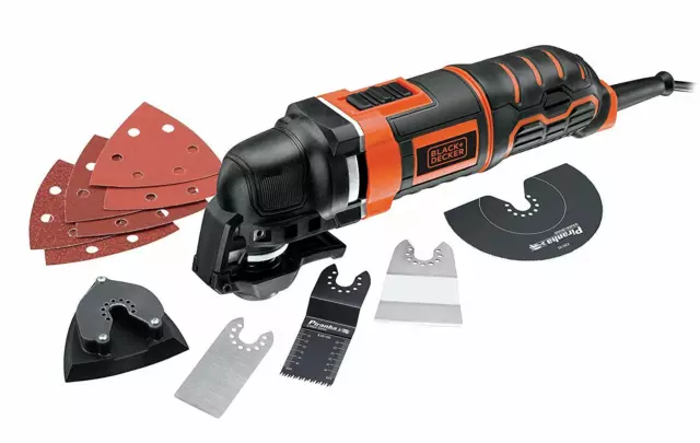 Multiherramienta oscilante Black&Decker 300W MT300KA-QS