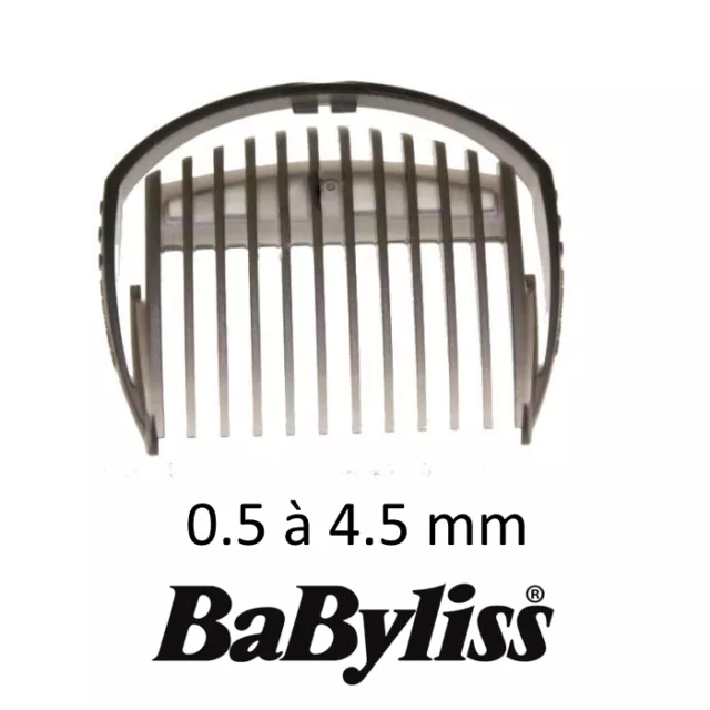 BABYLISS 35807090 SABOT 0.5 4.5 CONAIR Guide coupe tondeuse E769 E779 E709 E709e