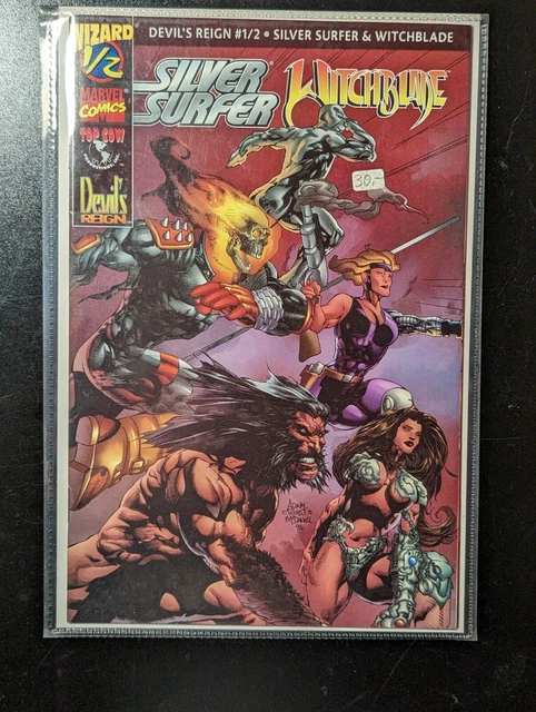 Devil's Reign Silver Surfer Witchblade (1997) # Wizard 1/2