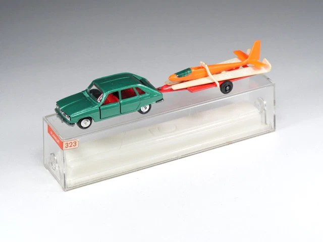 RARE ANCIEN COFFRET SOLIDO 610 MAXICAR Peugeot 504 avec RARE ANCIEN COFFRET SOLIDO 610 MAXICAR Peugeot 504 avec