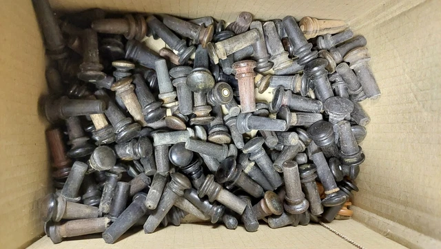 150 Stk. Endpin Endknöpfe für Geige Violine Profi nur ORIGINAL diverse Größen 