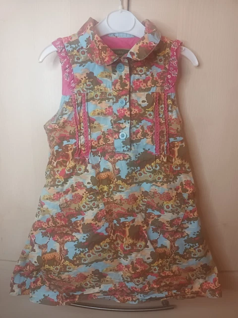 Abito da bambina oilily età 2 anni cervi ottime condizioni