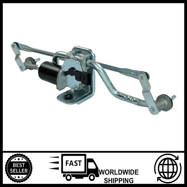 Motore tergicristallo anteriore 4 pin con collegamento per spedizione Peugeot Expert Tepee Citroen
