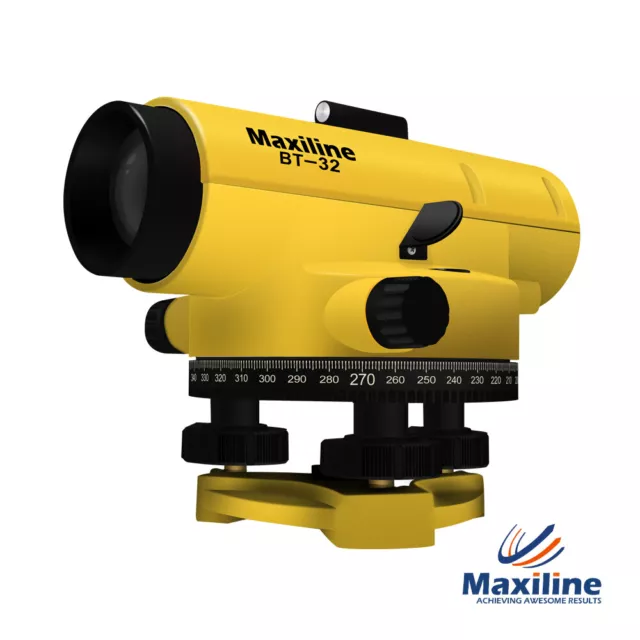 Maxiline® 32 X Magnification BT32 X Automatic Dumpy Level Builder's Level