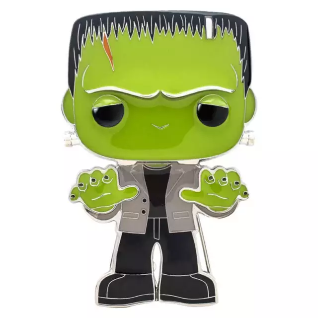 Figurine à broche en émail Pop! Monstres universels Frankenstein 4" hautement co