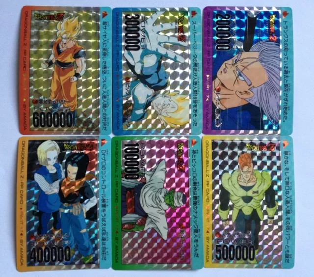 Dragon Ball Z PP Card Prism Set PART 17 6/6