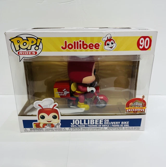 funko pop jollibee on delivery bike