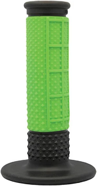 Avon Half Waffle ATV Grips Green #ATVW07