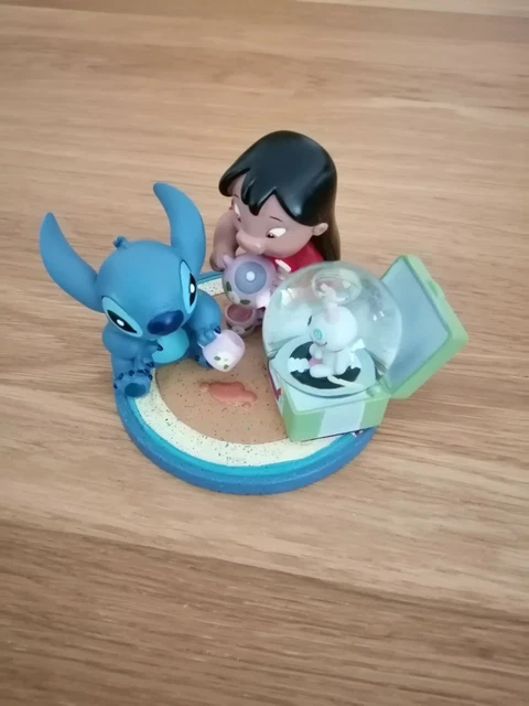 Boule à Neige Lilo Et Stitch Avec Figurine Souillon Tasse De Thé - Disney - Occasion