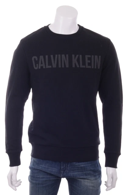 CK Calvin Klein Jeans Felpa Uomo Girocollo Nero