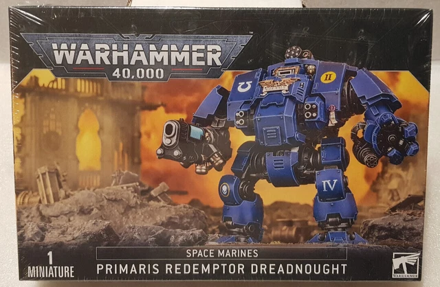 WARHAMMER 40K SALAMANDERS Primaris Redemptor Dreadnought EUR 227,82 - IT - Foto 11