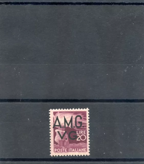 ITALY, VENEZIA GIULIA Sc  1LN19(MI 18)*F-VF LH SMALL DOT ON GUM  $80