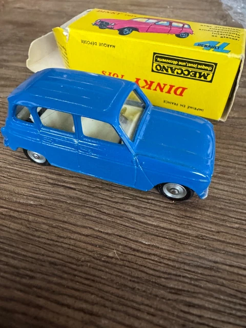 Dinky Toys Renault 4L N°518 - Échelle 1/43 - Made In France - Occasion