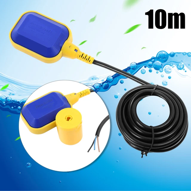 FLOAT SWITCH LIQUID Fluid Water Level Sensor Pump Tank Pond Controller