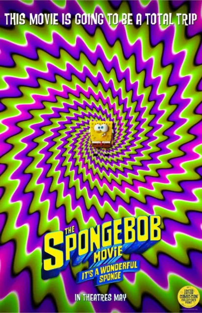 The SpongeBob Movie: ( 11" x 17" ) Movie Collector's Poster Print -(T2)  B2G1F
