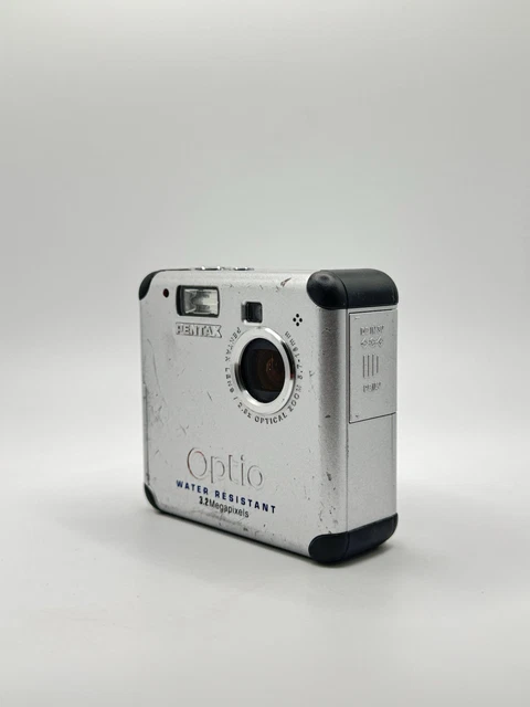 PENTAX PENTAX OPTIO 33WR 3.2 MP Digital Camera - Silver