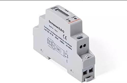 Contatore Di Energia Elettrica Modulare Monofase ( TECNO SWITCH cod. CE101DI )