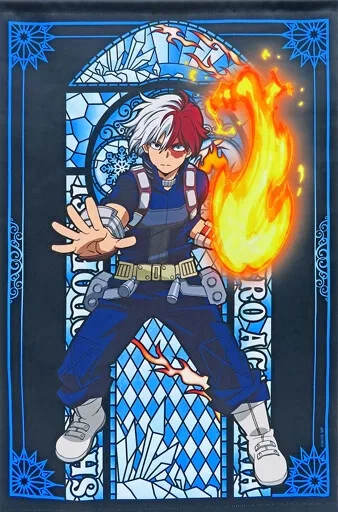 ARAZZO SHOTO TODOROKI Stained Glassb2 My Hero Academia EUR 72,29 ...