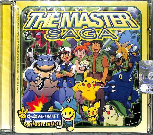 Cristina D'Avena Giorgio Vanni – The Master Saga / Pokemon Saga - cd SIGILLATO