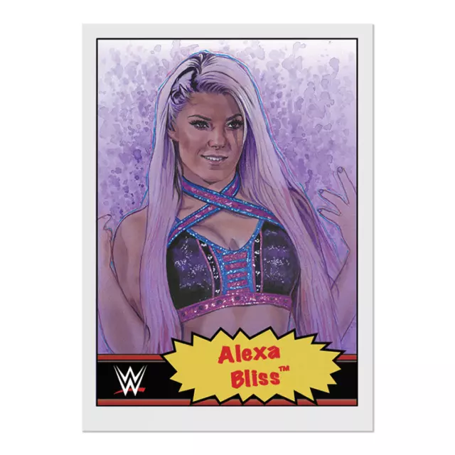 Topps Wrestling WWE Living Set - Card 24 - Alexa Bliss