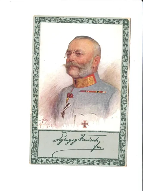 AK 24020,Postkarte,Feldmarschall Erzherzog Friedrich v. Österreich-Teschen,1915