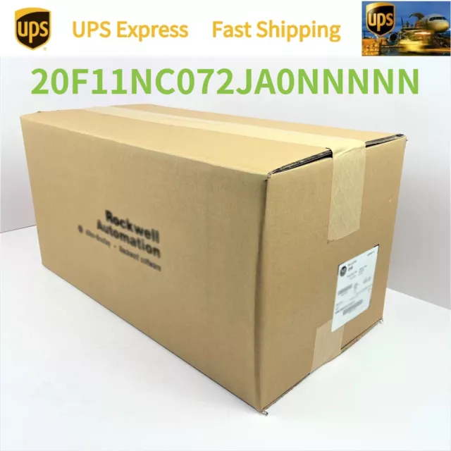 AB 20F11NC072JA0NNNNN PowerFlex Air Cooled 753 AC Driver UPS Expedited Shipping