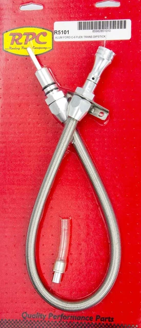 Racing Power Co C6 Firewall Mount Transmission Dipstick P/N R5101