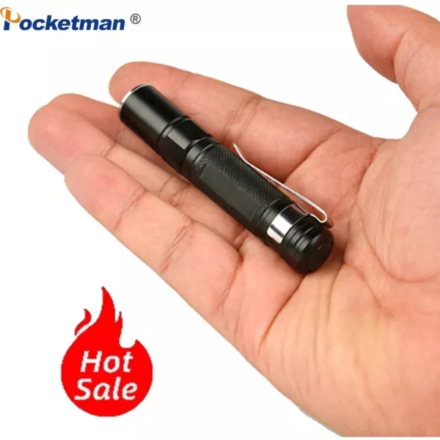 80000LM Mini Flashlight Pen Light Pocket Torch Tactical Torch LED Pen Light