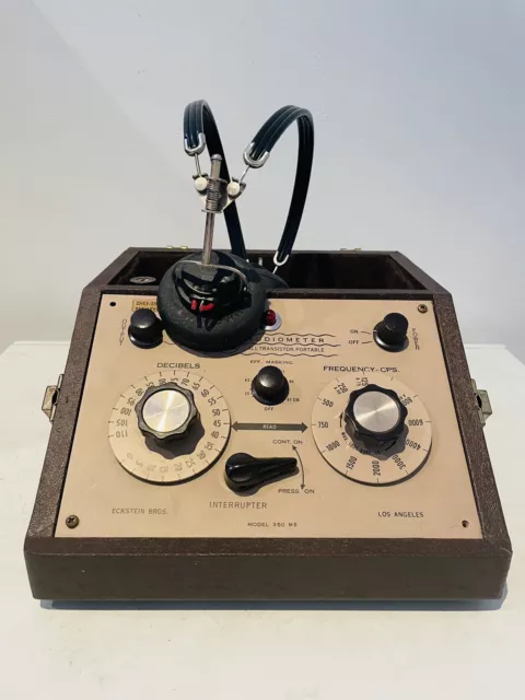 Eckstein Bros Audiometer Vintage Los Angeles