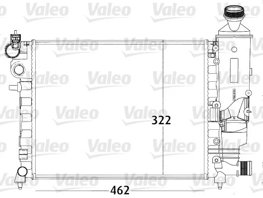 Valeo 731498 Radiateur - refroidissement du moteur  Refroidissement